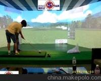 wingStar韩国3D三屏模拟高尔夫