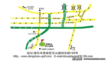 东山行车路线图